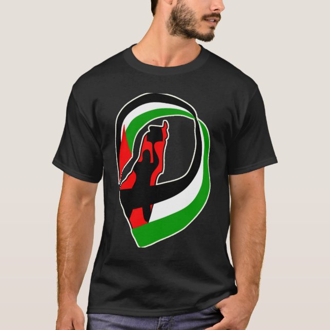 Camiseta solidariedade de Palestina (Frente)