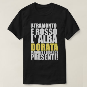 CAMISETA SOLIDARIEDADE NO TERRAÇO DE LAZIO