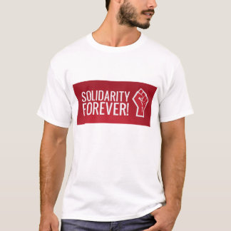 Camiseta Solidariedade para sempre!