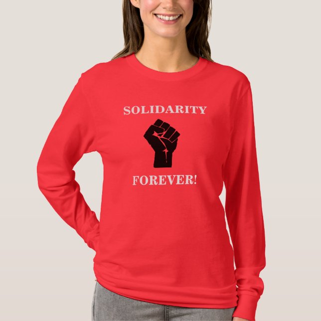 Camiseta Solidariedade para sempre (Frente)