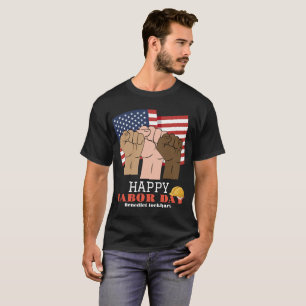 Camiseta Solidariedade Trabalhadora Unity Labour Day com ba