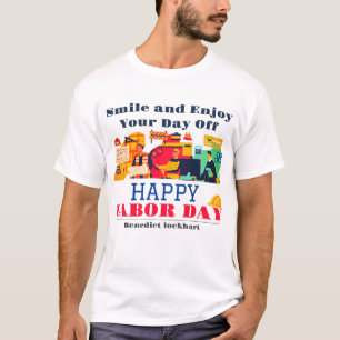 Camiseta Solidariedade Trabalhadora Unity Labour Day com ba