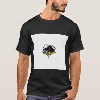 Camiseta Sólido de Engrenagens Metálicas - Cães Diamantes I