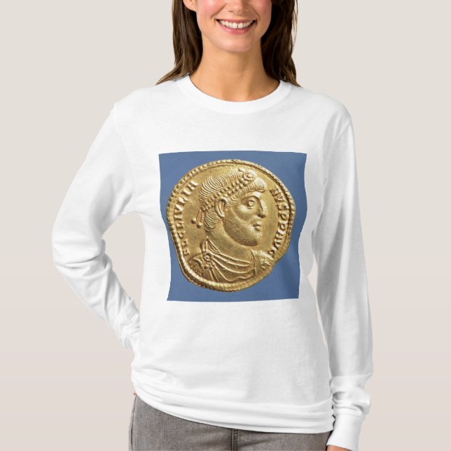 Camiseta Solidus de juliano a apostata drapejada (Frente)