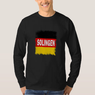 Camiseta Solingen Germany with German Flag