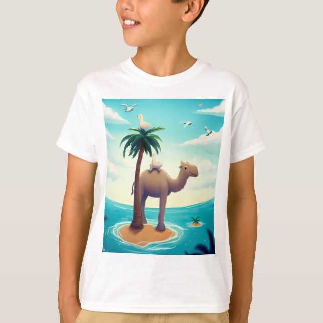 Camiseta solitário com meus amigos e pensamentos (Frente)