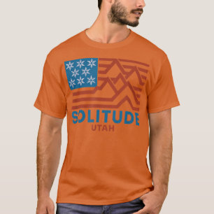 Camiseta Solitude Utah Ski Snowboard Snow Mountain