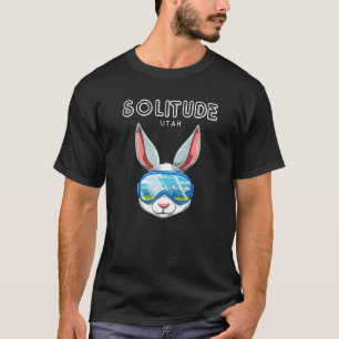 Camiseta Solitude Utah Usa Esqui E Snowboard Rabbit