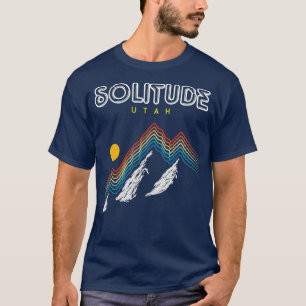 Camiseta Solitude    UtahResort 1980s Retroativo
