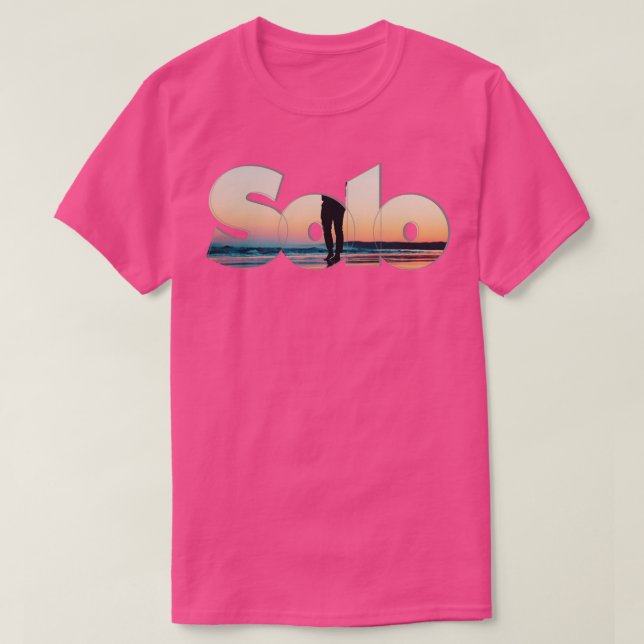 Camiseta Solo (Frente do Design)