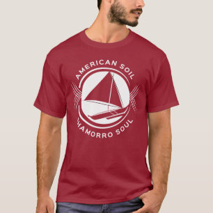 Camiseta Solo americano, o t-shirt dos homens da alma de