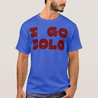 Camiseta Solo Camp Engraçado Adventure Mens Damas Vão para