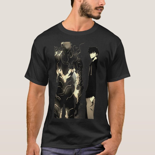 Camiseta Solo Leveling T-Shirt | Anime Inspired Design (Frente)