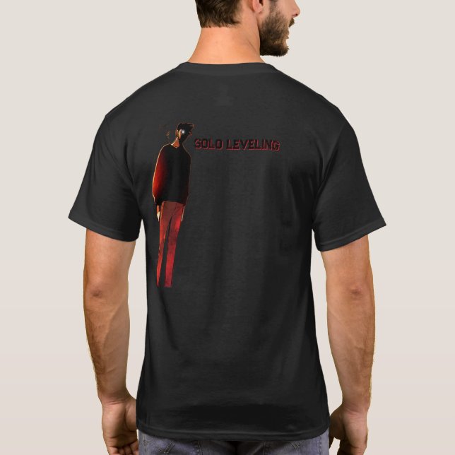 Camiseta Solo Leveling T-Shirt | Anime Inspired Design (Verso)