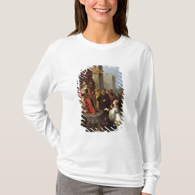 Camiseta Solomon e a rainha de Sheba (Frente)