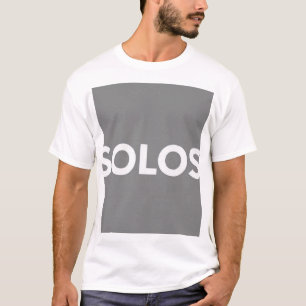 Camiseta SOLOS Tipografia Negrito