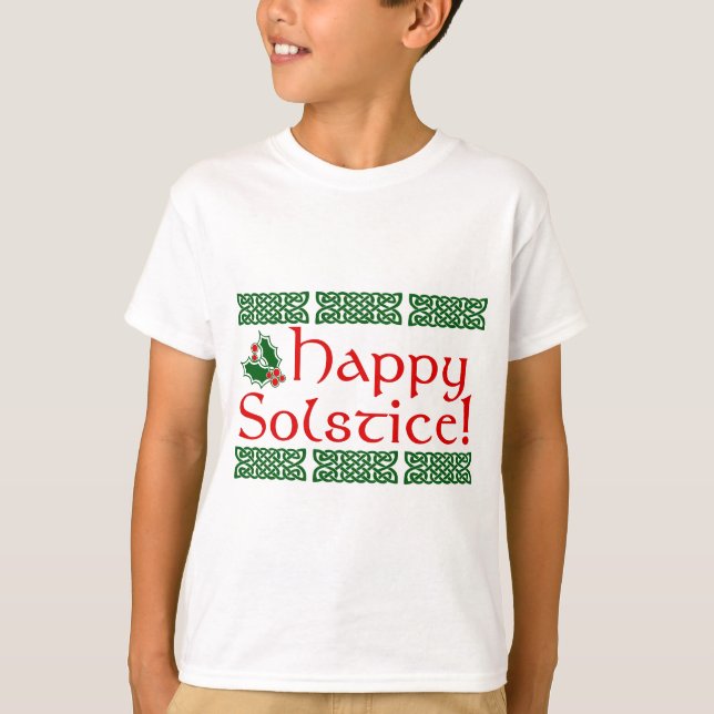 Camiseta Solstício feliz (Frente)