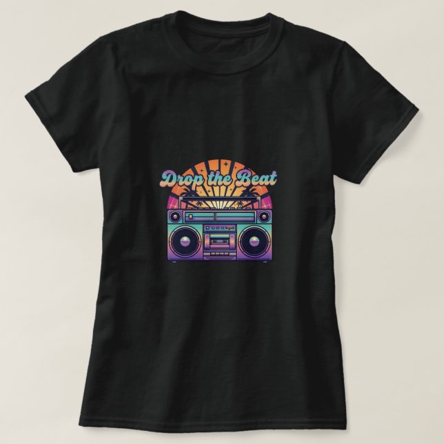 Camiseta Solte o ritmo (Frente do Design)