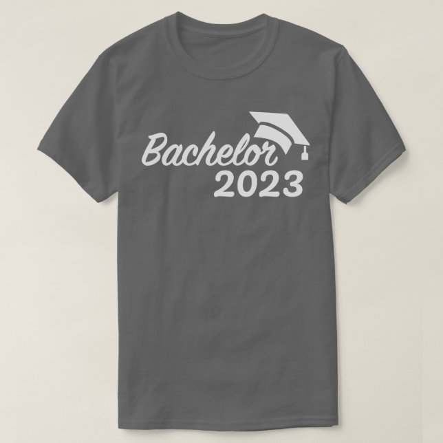 Camiseta Solteiro 2023 para graduação e formandos (Frente do Design)