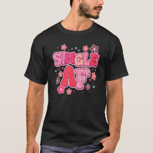 Camiseta Solteiro AF Solteiros Dia de Sensibilização Anti-V