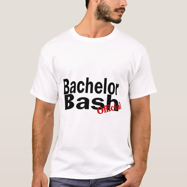 Camiseta Solteiro Bash (oficial) (Frente)