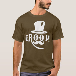 Camiseta Solteiro De Casamento De Noivado Bonito De Chat De