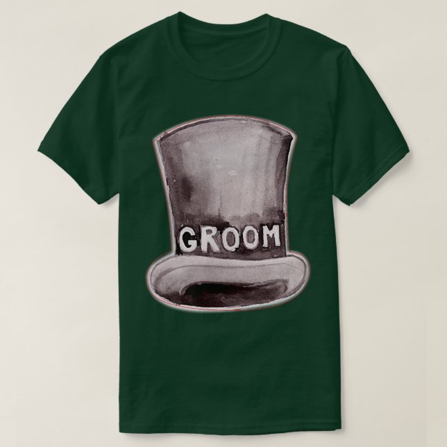 Camiseta Solteiro De Casamento De Noivado Bonito De Chat De (Frente do Design)