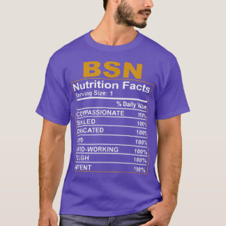 Camiseta Solteiro De Ciência Na Nutrição De Enfermeiros