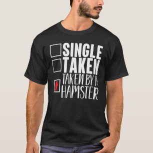 Camiseta Solteiro De Estilo De Vida De Pet De Hamster Tomad