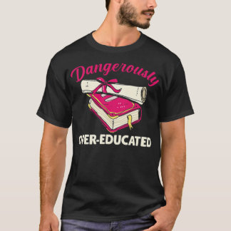 Camiseta Solteiro de mestrado do aluno licenciado Tese-s