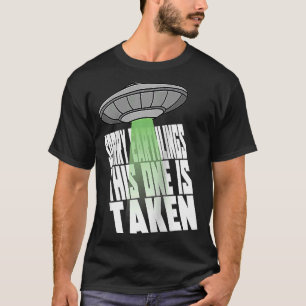 Camiseta Solteiro De Piada De Dia de os namorados De Abduçã