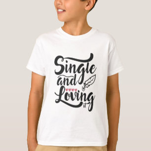 Camiseta Solteiro De Presente De casal E Amor