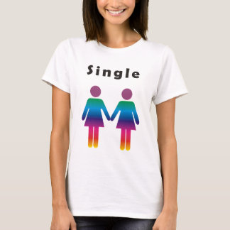 Camiseta Solteiro - lésbica