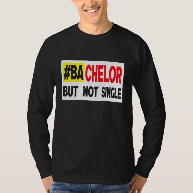 Camiseta Solteiro Mas Não Namorando 2 (Frente)