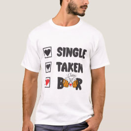 Camiseta Solteiro Tomada De Cerveja