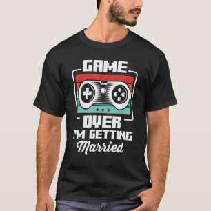 Camiseta Solteiro Videogamer Jogo sobre jogos Estou me cont