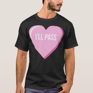 Camiseta Solteiros Corações de Conversação Anti-Dia de os n