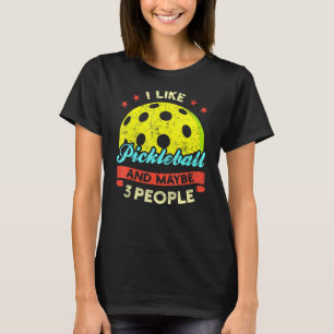 Camiseta Solteiros De Paddleball Em Racket Esportivo Duplo