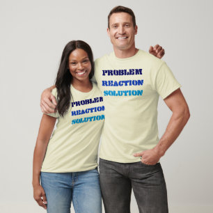 Camiseta Solução da reação do problema