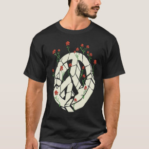 Camiseta Solução De Naduras De Paz Para Os Gastos Conceitos