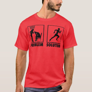 Camiseta Solução de problema com atletas de atletismo 2