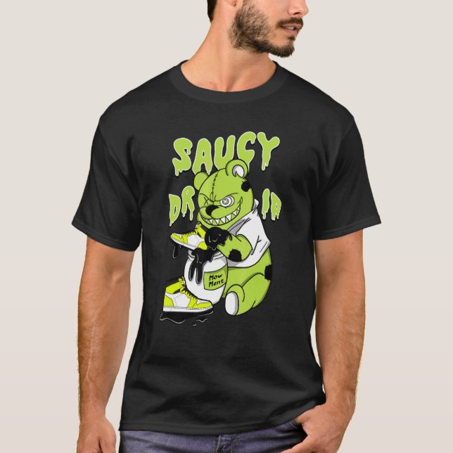 Camiseta Solução de Saucy Drip Retro Alto OG Visionaire Vol (Frente)