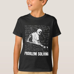 Camiseta Solução para problemas de Billiards solucionando j