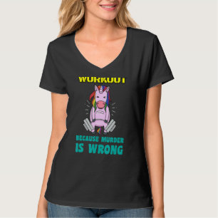 Camiseta Solução Porque O Assassinato É Um Ímaco Errado