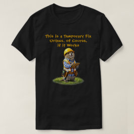 Camiseta "Solução Temporária"