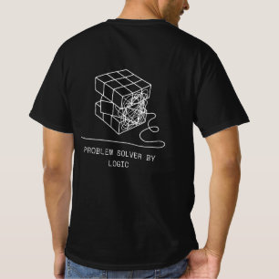 Camiseta Solucionador de Problemas pela Lógica   Cubo Mágic