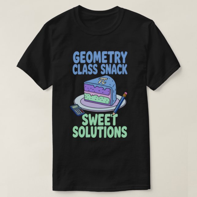 Camiseta "Soluções Doces" para Professores (Frente do Design)