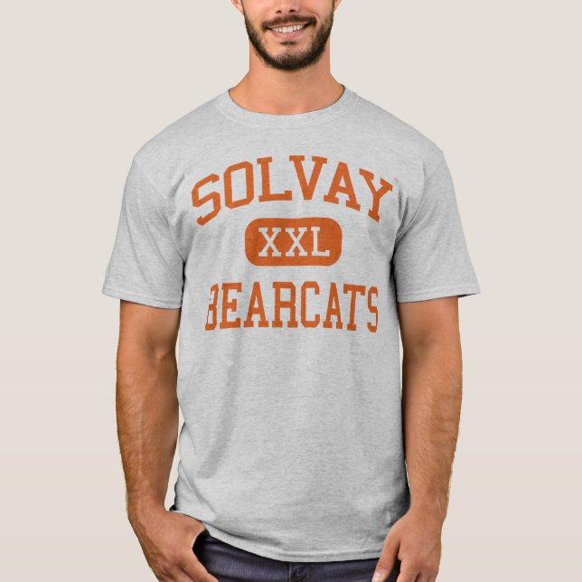 Camiseta Solvay - Bearcats - segundo grau - Solvay New York (Frente)