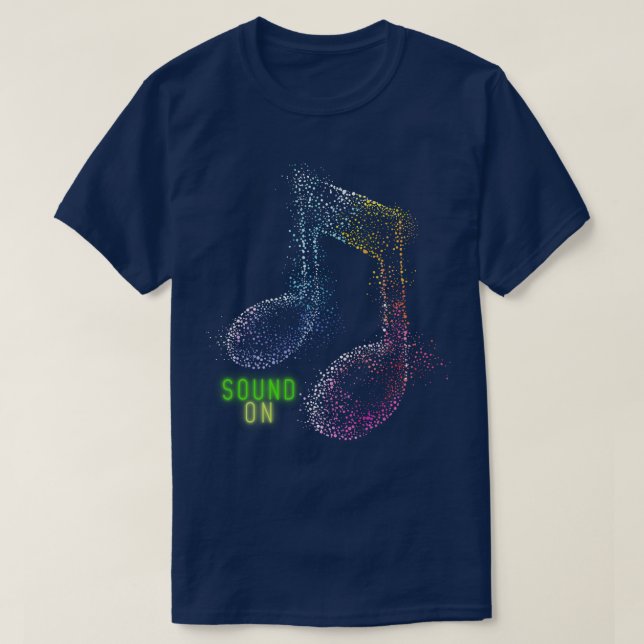 Camiseta Som ativado (Frente do Design)