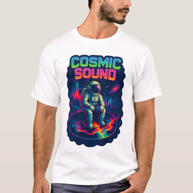 Camiseta Som cósmico (Frente)